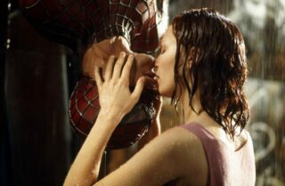 bacio spiderman