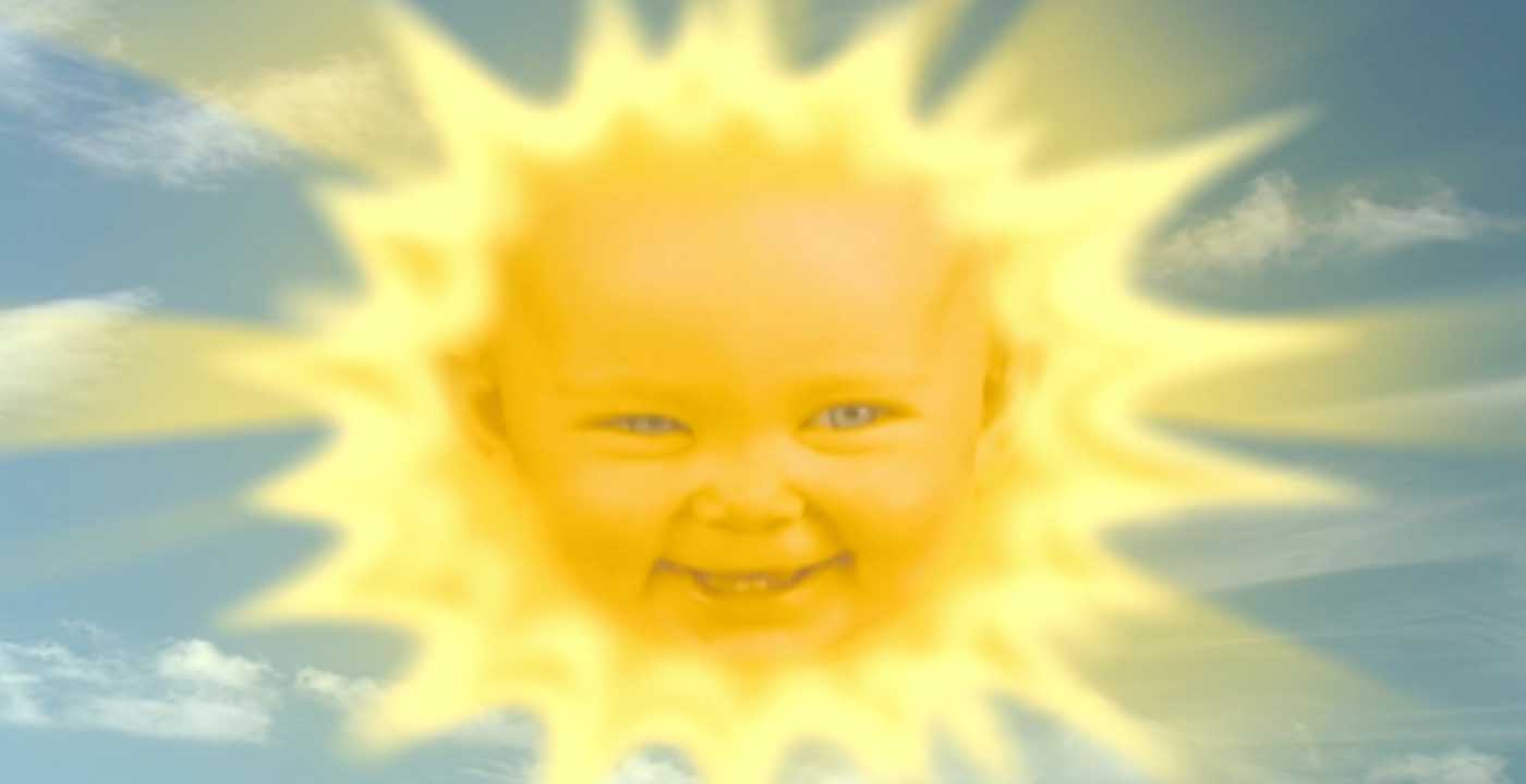 bambina sole teletubbies