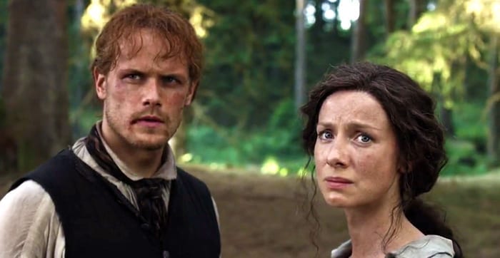 Outlander 5 stagione Jamie e Claire