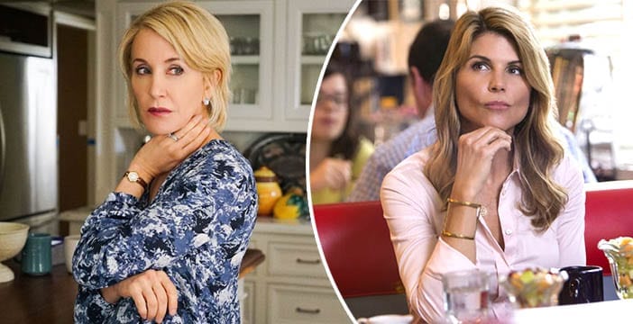 Felicity Huffman Lori Loughlin accusate di corruzione