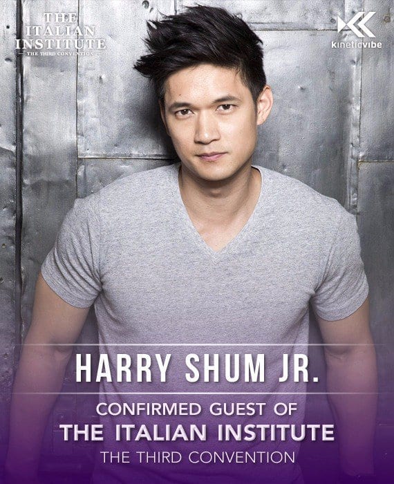 The Italian Institute 2019 Harry Shum Jr
