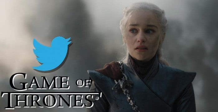 game of thrones twitter record