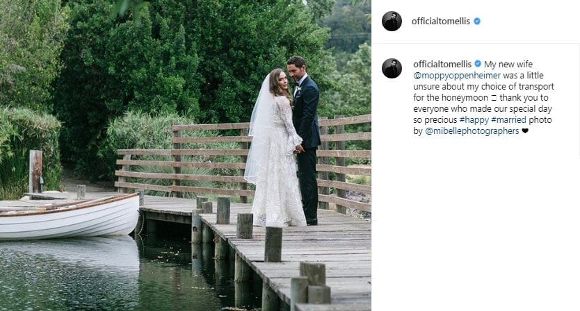 tom ellis si è sposato