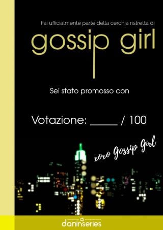 diploma esame gossip girl