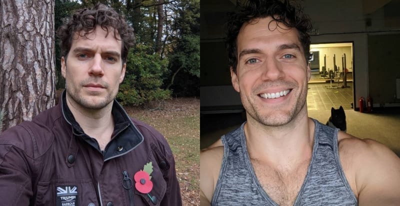 Henry Cavill fisico fidanzata The Witcher Instagram film