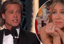 Brad Pitt e Jennifer Aniston si incontrano ai Golden Globe: la reazione di lei