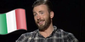 chris evans tweet italia