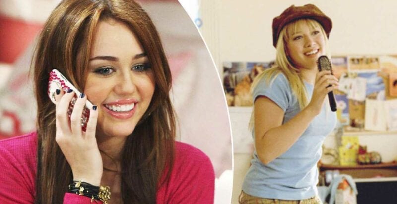 miley cyrus hilary duff