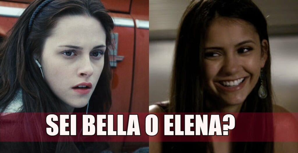 bella o elena quiz