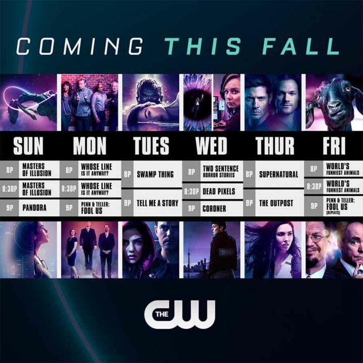 the cw palinsesto 2020-2021 autunno