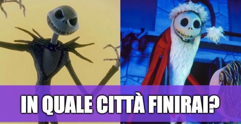 città nightmare before christmas