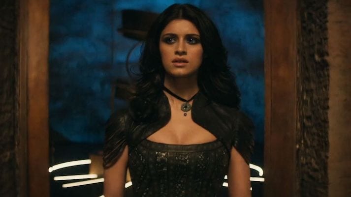 the witcher stagione 2 Anya Chalotra è Yennefer