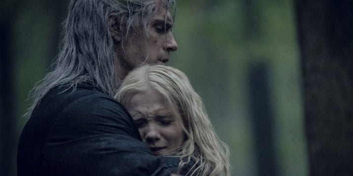 the witcher stagione 2 Geralt e Ciri