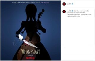 wednesday serie live action netflix