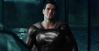 justice League Snyder Cut superman costume nero