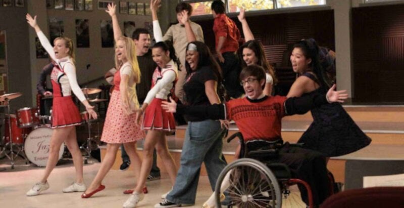 reunion cast glee quando come streaming