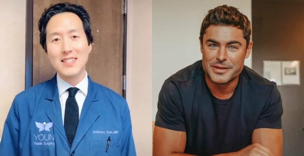 anthony youn tiktok commenta zac efron