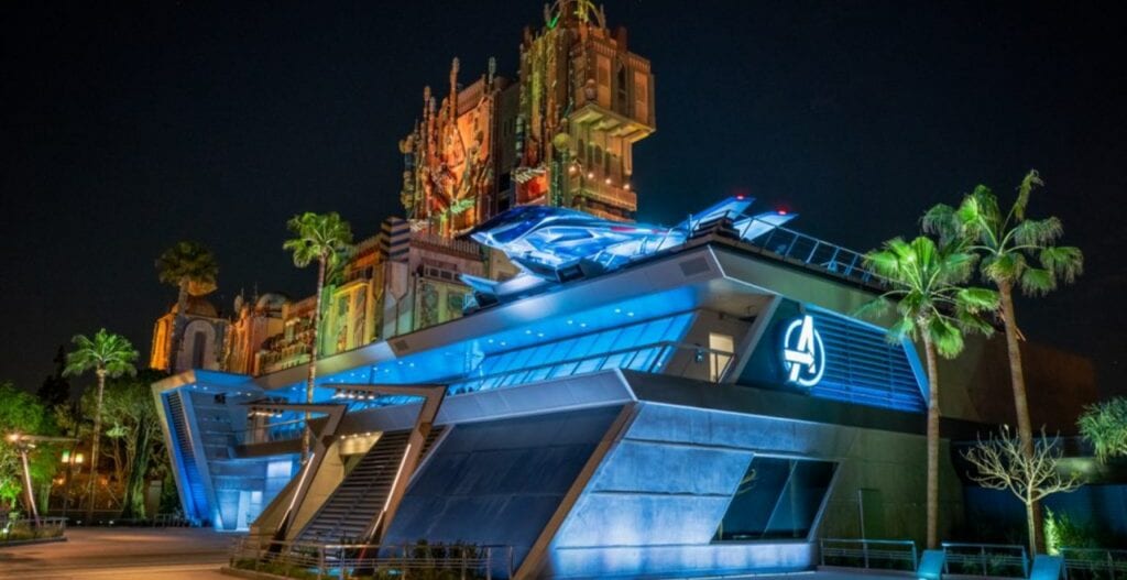 avengers campus disneyland california trailer