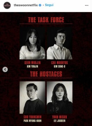 cast la casa di carta remake coreano 3