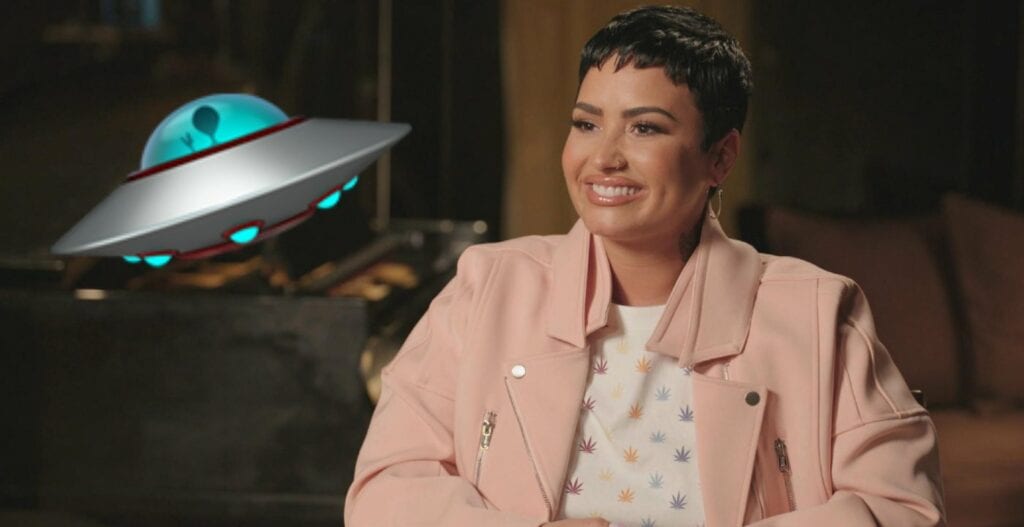 Demi Lovato UFO