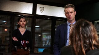 Katriona Tamin e Dominick Carisi di Law and Order SVU