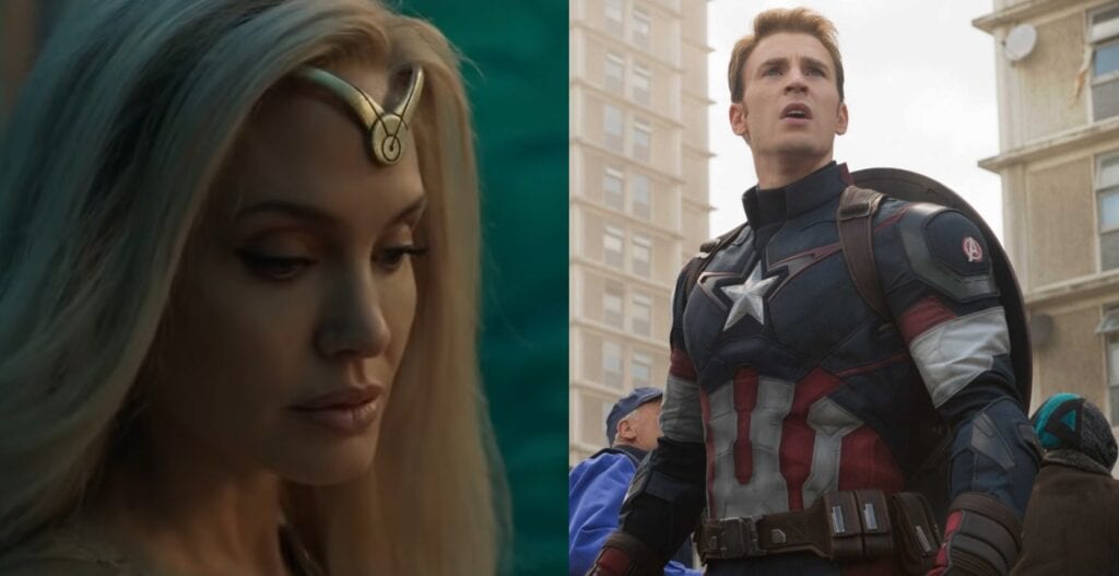 eternals omaggio captain america trailer