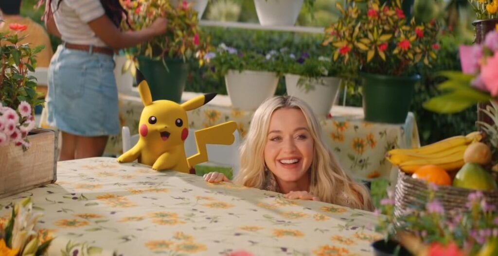 katy perry pikachu video electric