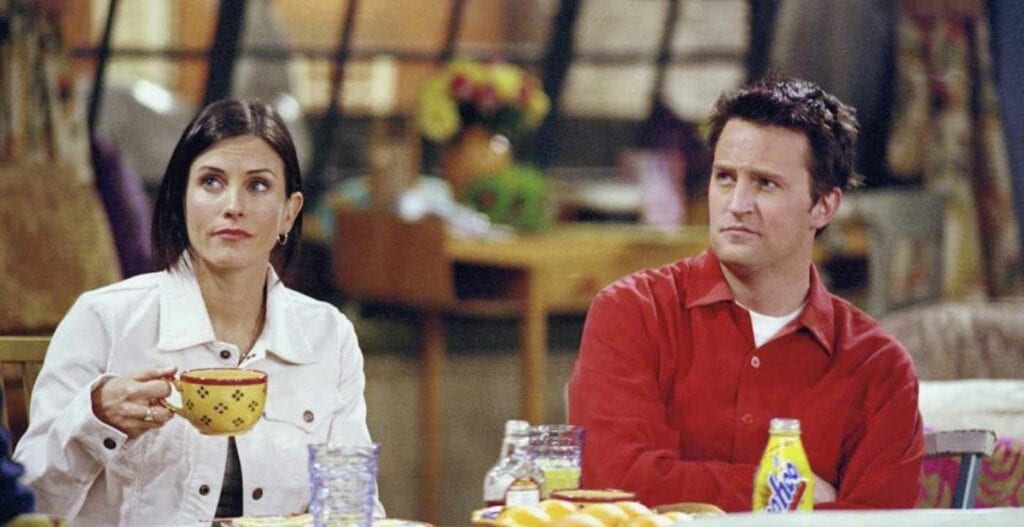 matthew perry courteney cox