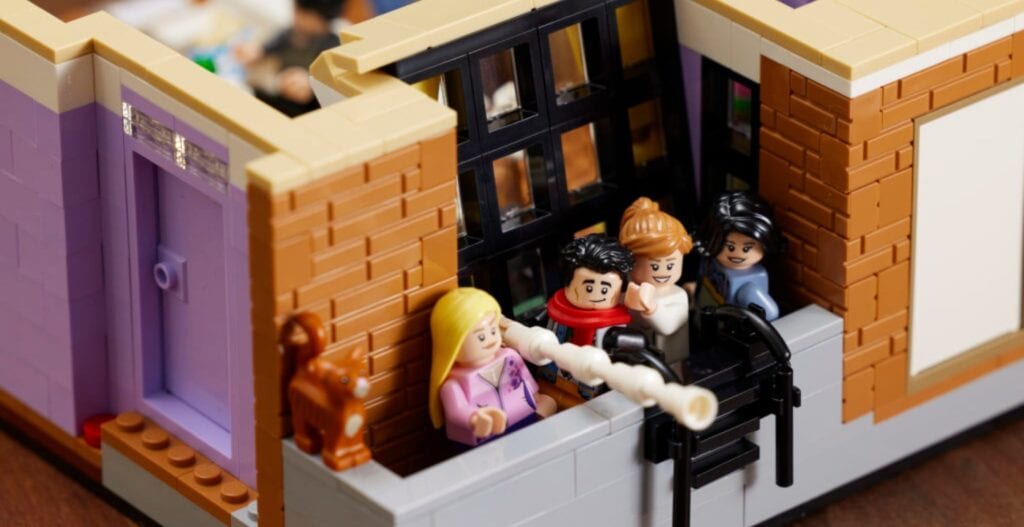 appartamento friends lego