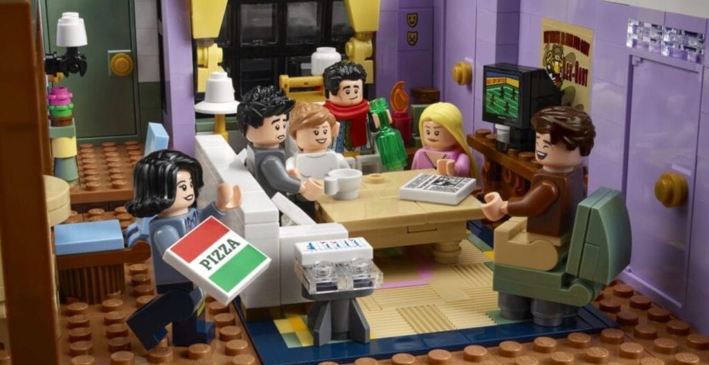 set lego friends appartamenti