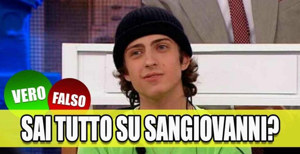 vero falso sai tutto su sangiovanni quiz