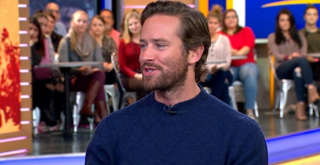 armie hammer centro recupero cura dipendenze