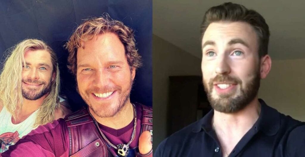 chris hemsworth chris evans