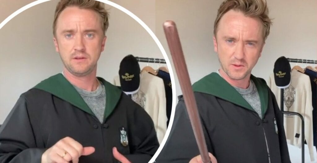 tom felton divisa draco malfoy video polemica