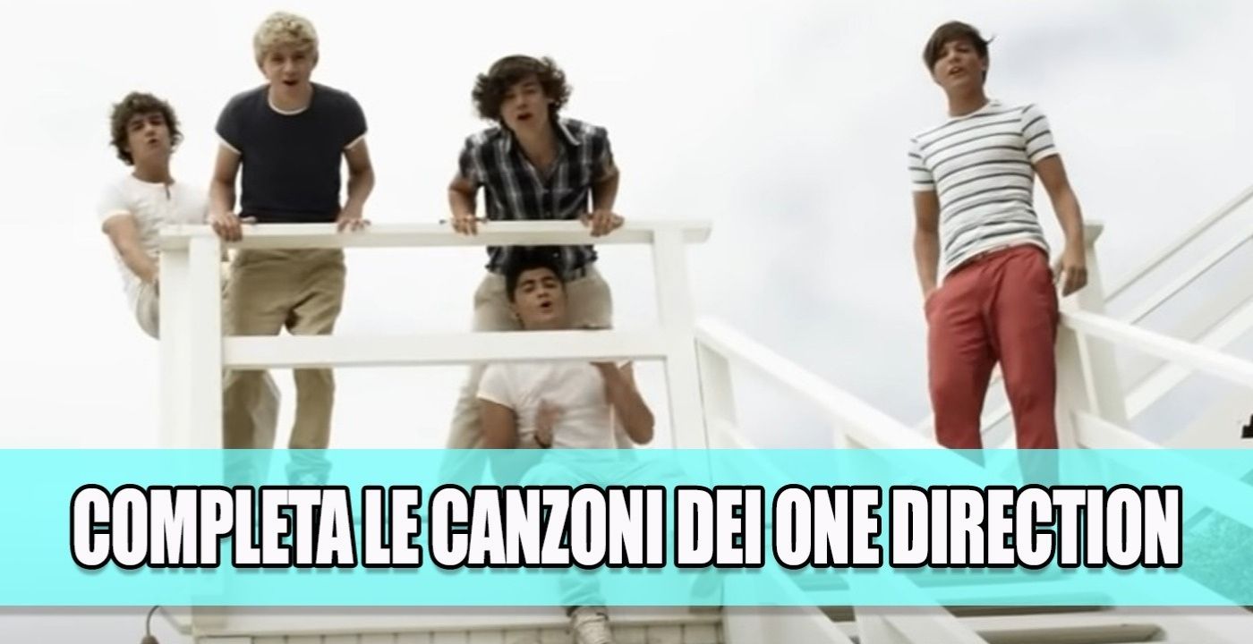 completa canzoni one direction quiz