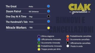 Rinnovi e cancellazioni serie TV luglio 2021: