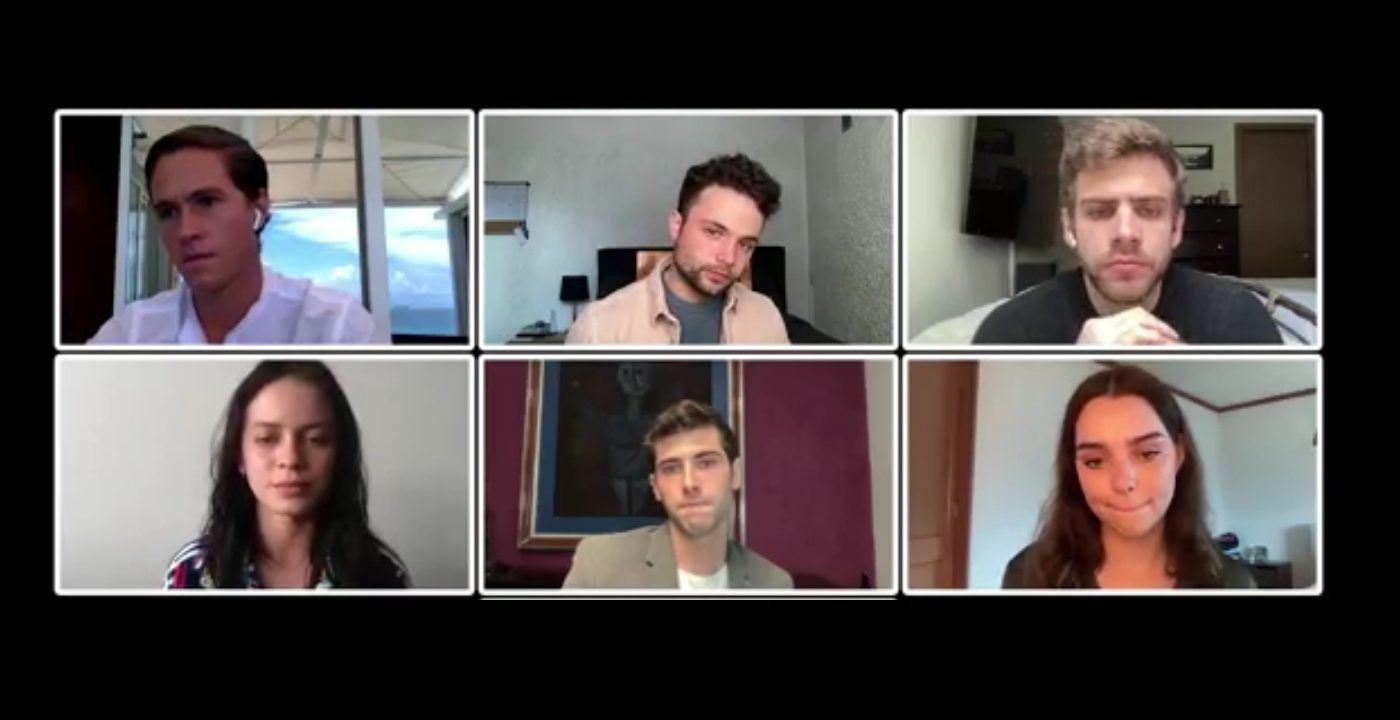 intervista cast control z netflix