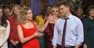 scarlett johansson colin jost marito