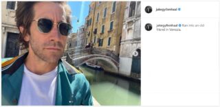 Jake gyllenhaal italia venezia