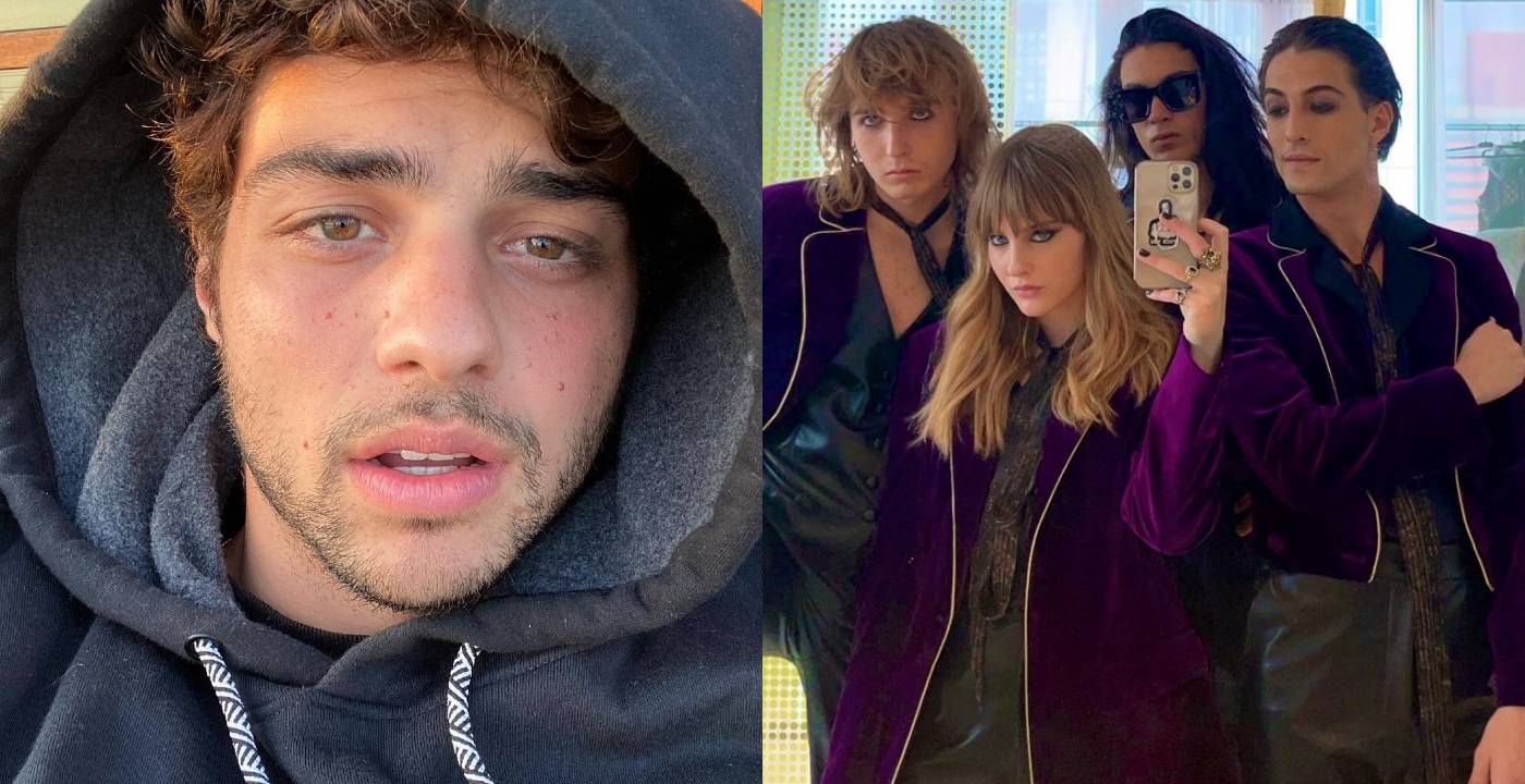 Noah Centineo ascolta i Maneskin