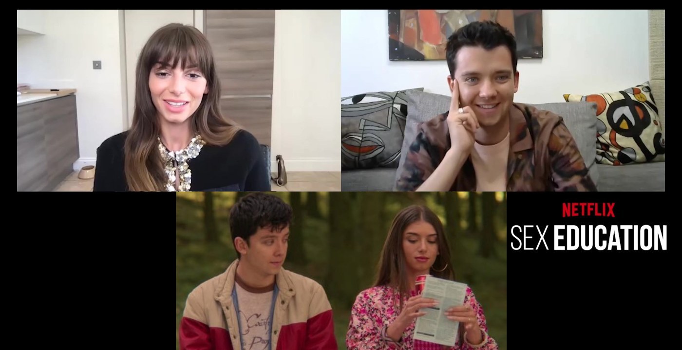 intervista asa butterfield mimi keene sex education video