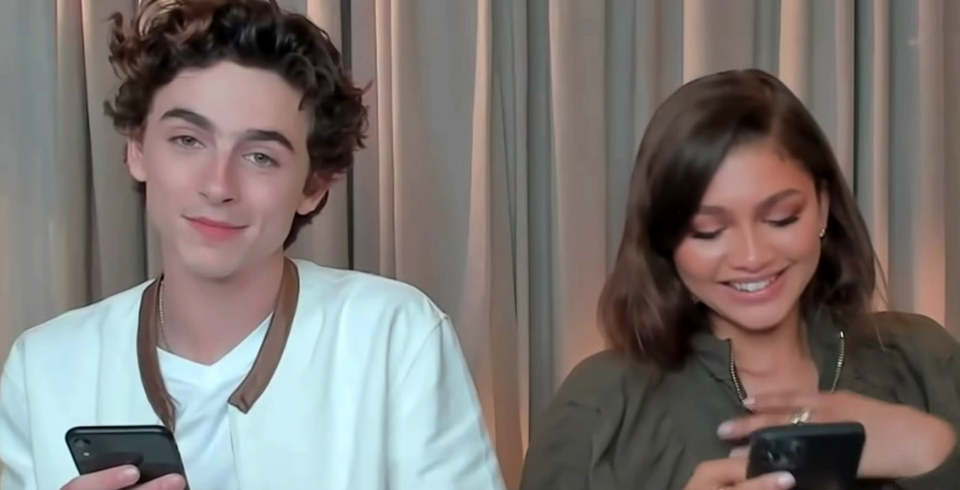 Timothée Chalamet Zendaya e Tom Holland celebrity crush