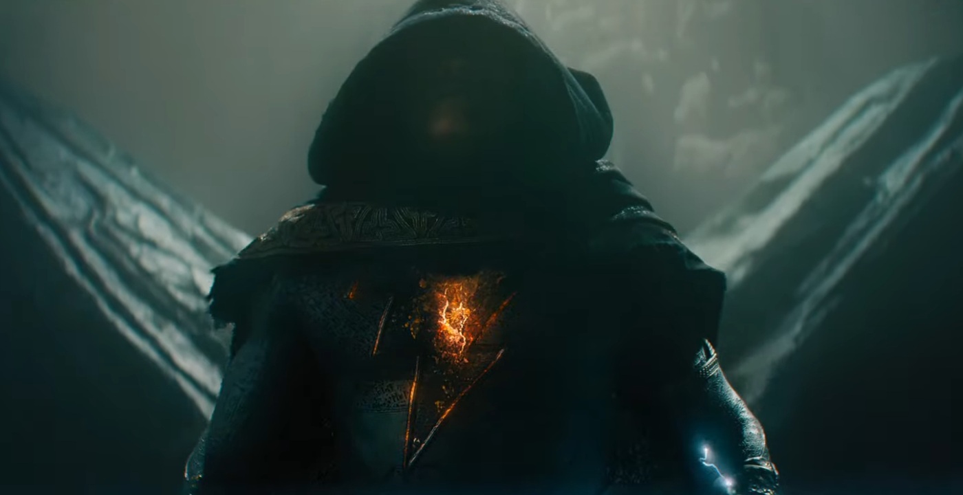 black adam trailer video