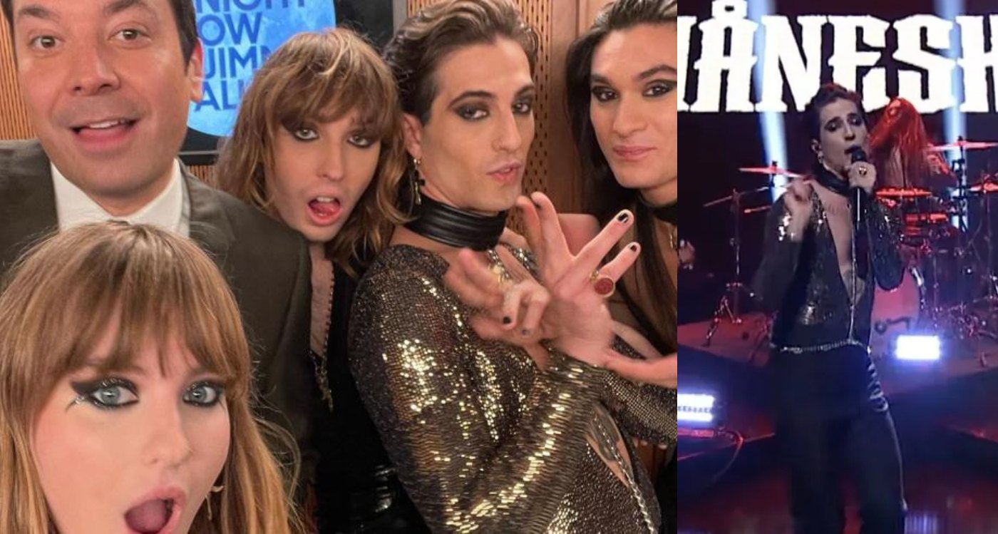 maneskin tonight show jimmy fallon