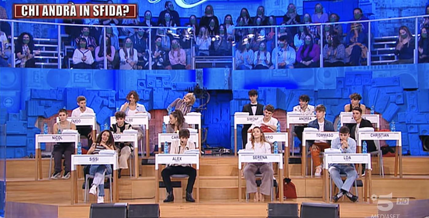 gara canto amici 21 classifica professori