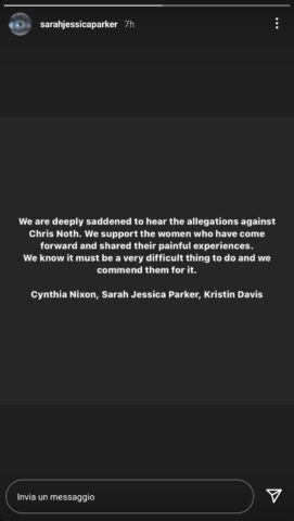 Sarah Jessica Parker Instagram