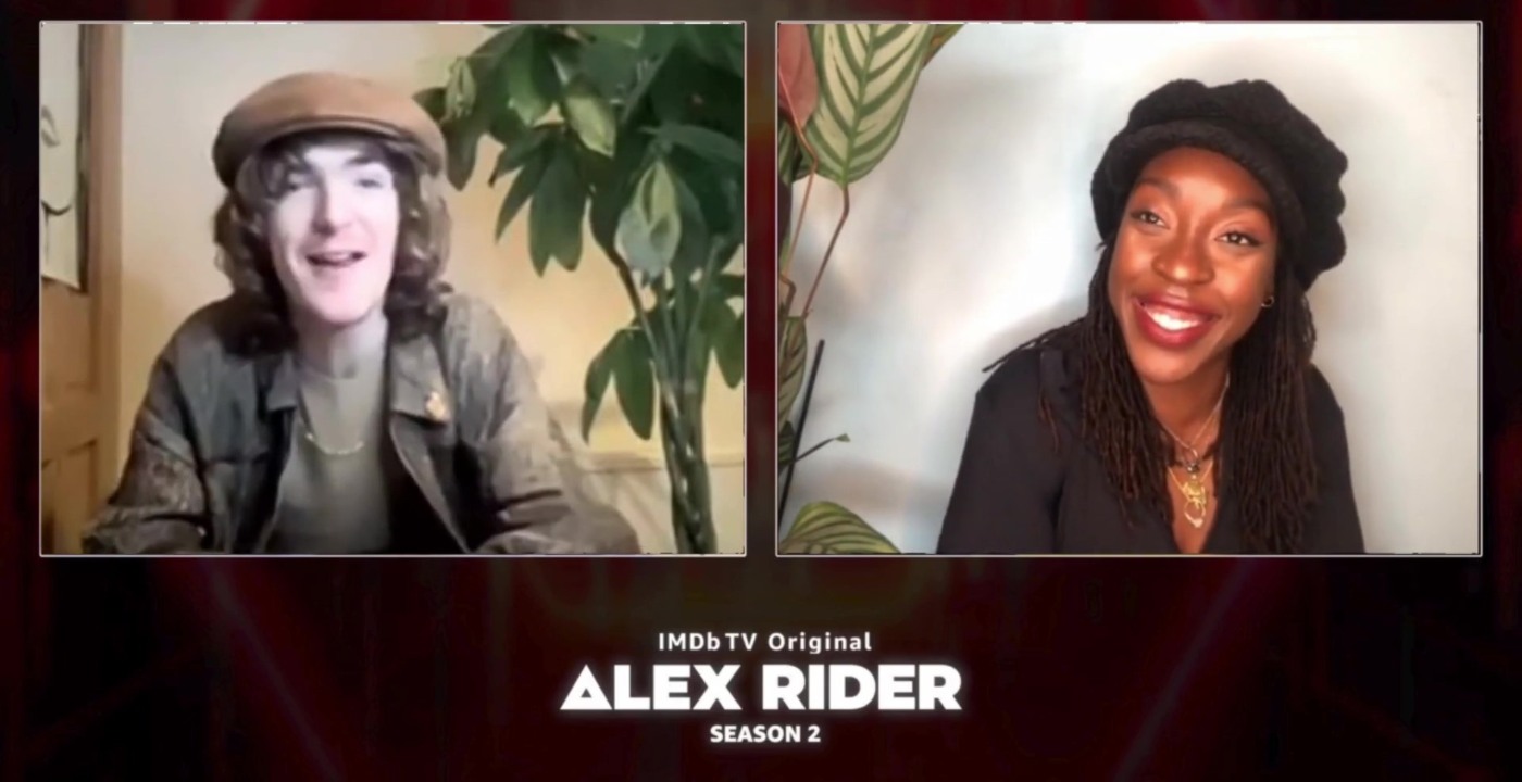 intervista alex rider Brenock O'Connor Ronkẹ Adékoluẹjo