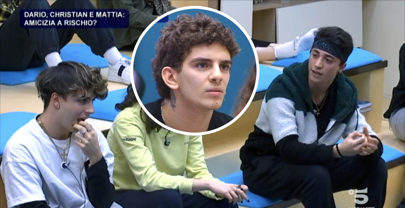 Amici 21 scontro Christian, Mattia Dario