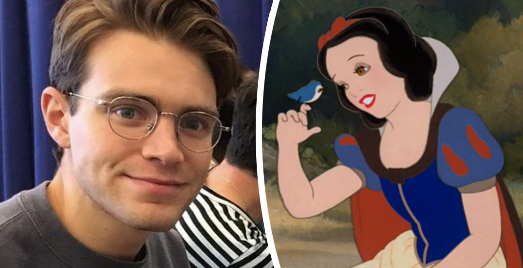 Andrew Burnap cast live action Disney Biancaneve