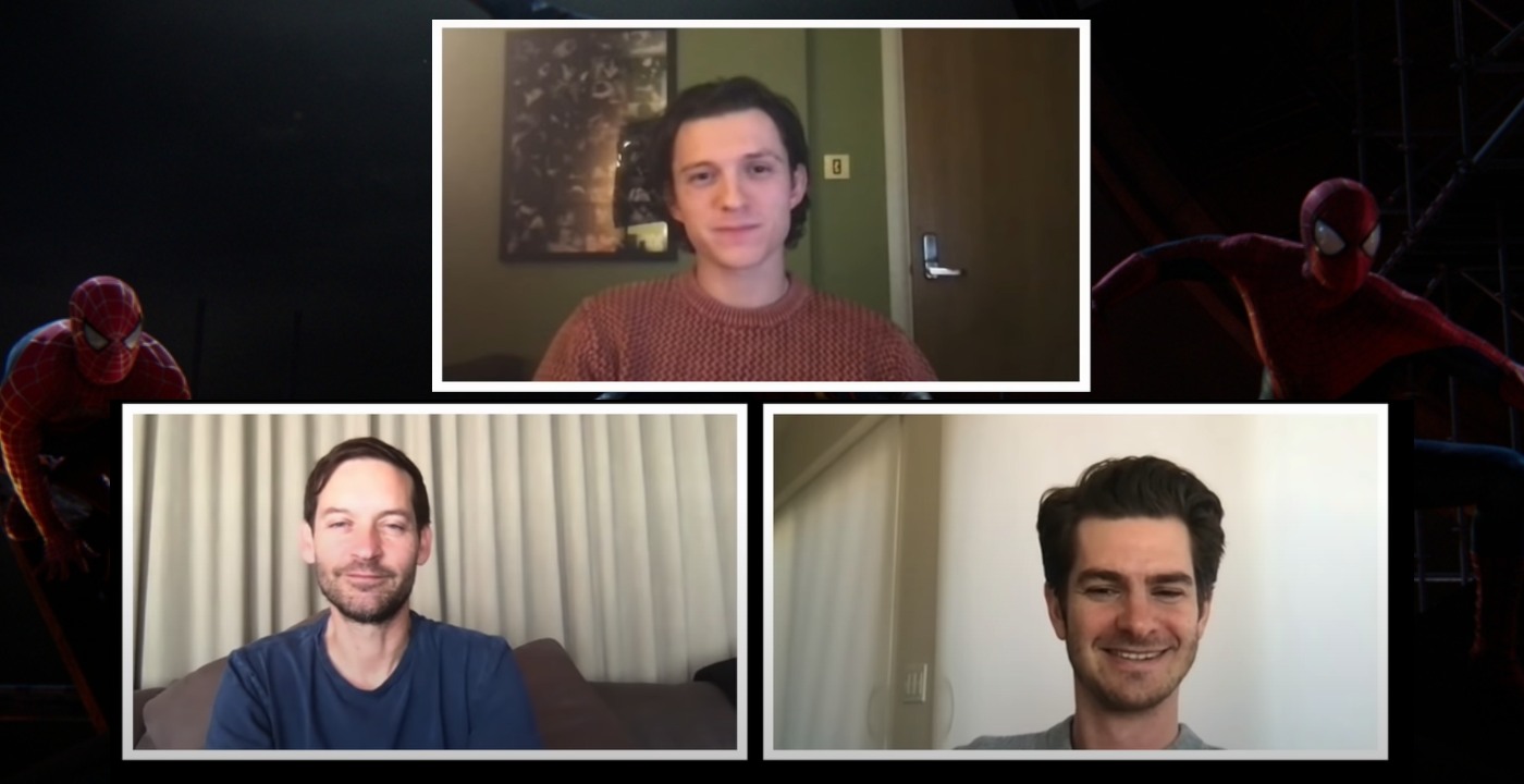 intervista tom holland andrew garfield tobey maguire